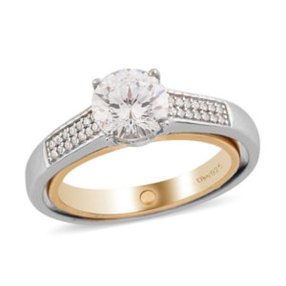 Zirconia made from Swarovski 925ss ring size 11(2.35 ctw) - Picture 1 of 6